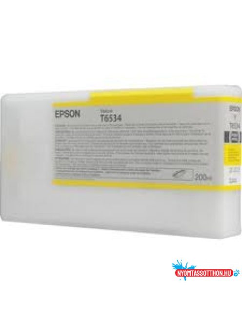 Epson T6534 Patron Yellow 200ml (Eredeti)