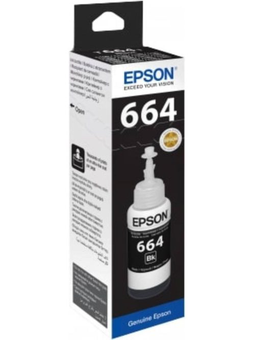 Epson T6641 tinta Black 70ml (Eredeti)