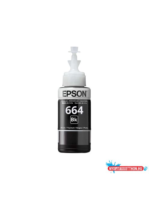 Epson T6641 tinta Black 70ml (Eredeti)