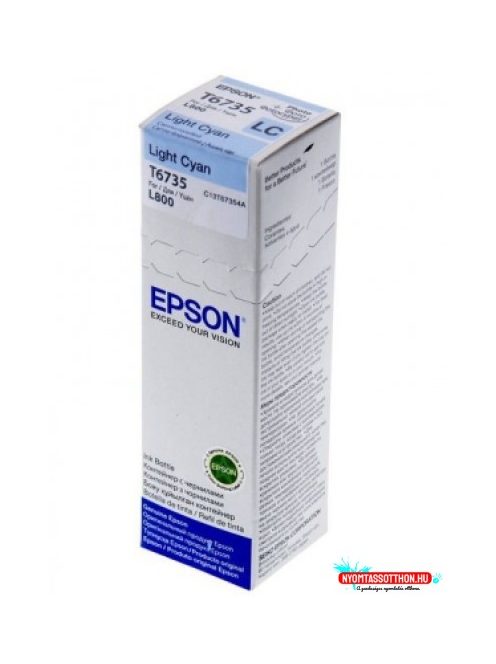 EPSON T6735 Tinta Light Cyan 70ml  (For use)