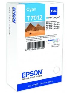 Epson T7012 Patron Cyan 3400 oldal (Eredeti)