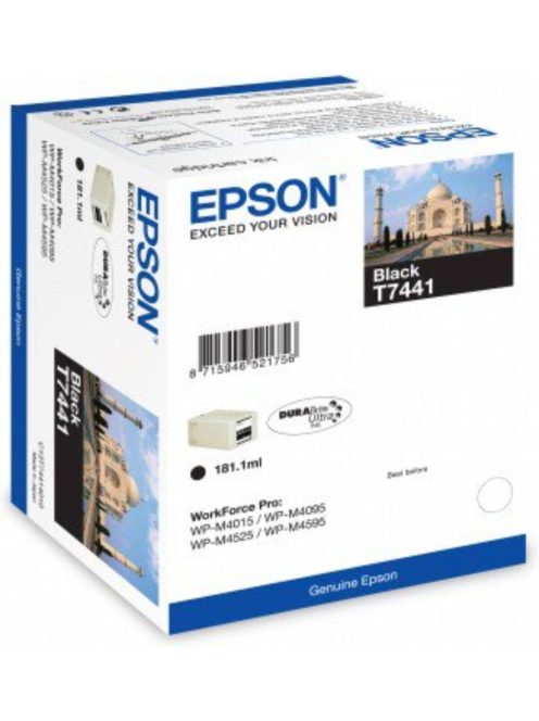 Epson T7441 Patron Black 10000 oldal (Eredeti)