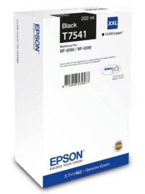 Epson T7541 Patron Bk 10000 oldal (Eredeti)