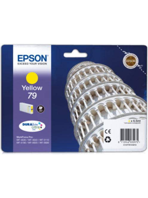 Epson T7914 Patron Yellow 0,8K (Eredeti)