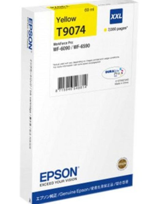 Epson T9074 Patron Yellow 7000 oldal (Eredeti)