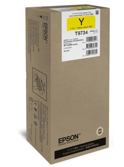 Epson T9734 Patron Yellow 22000 oldal (Eredeti)