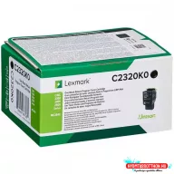 Lexmark C2320K0Black toner 1.000 oldal (Eredeti)