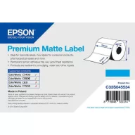 Epson 76mm*51mm, 650 matt inkjet címke