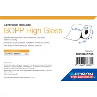 Epson BOPP High Gloss folytonos címketekercs 203mm*68fm - C33S045736