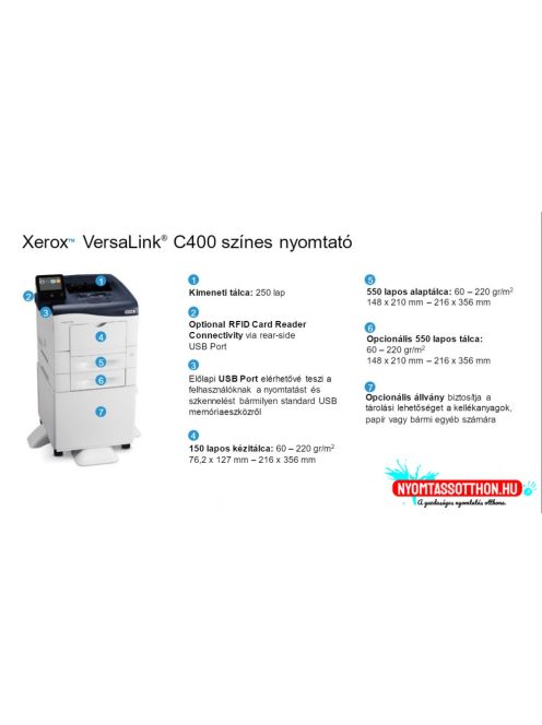 Xerox VersaLink C400DN színes nyomtató