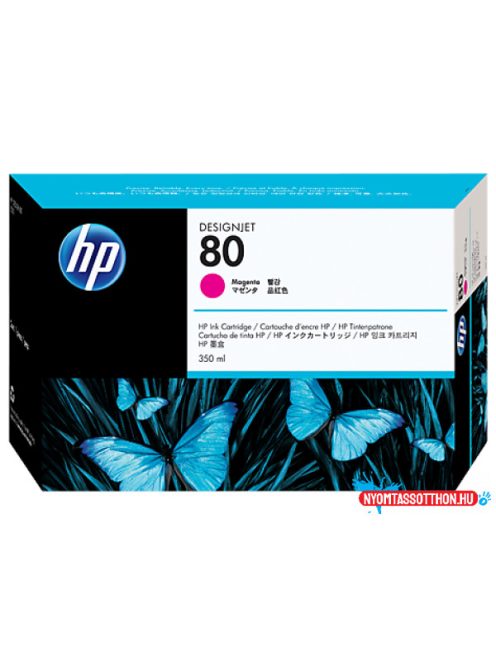 HP C4847A Patron Magenta 350ml No.80 (Eredeti)