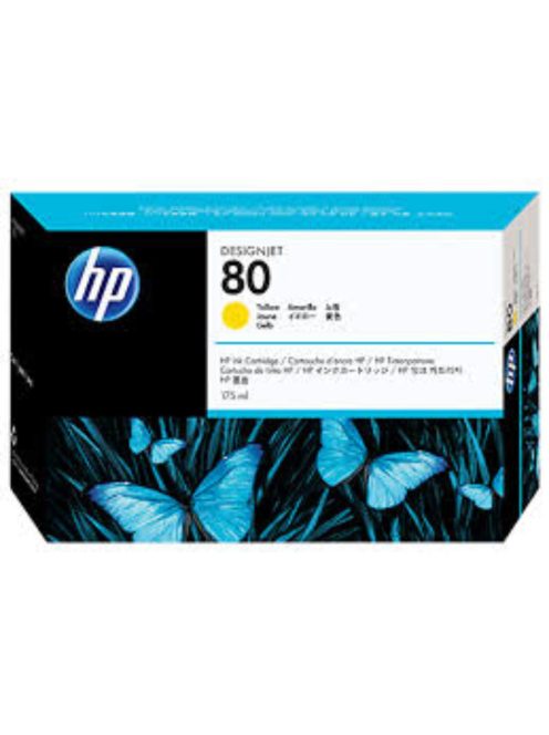 HP C4873A Patron Yellow No.80 (Eredeti)