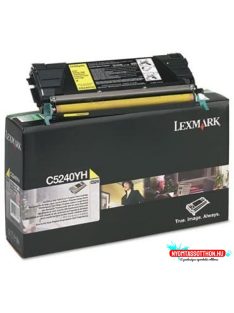   Lexmark C524/534 High Return Toner Yellow 5.000 oldal (Eredeti) C5240YH