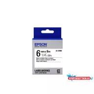 Epson LK-2WBN Black/White 6mm szalag (9m)
