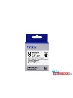 Epson LK-3TBN Black/Clear 9mm szalag (9m)