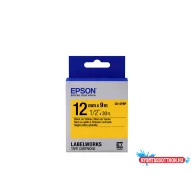 Epson LK-4YBP Black/Yellow 12mm szalag (9m)