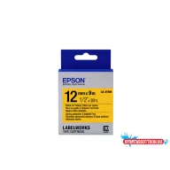 Epson LK-4YBW Black/Yellow 12mm szalag (9m)