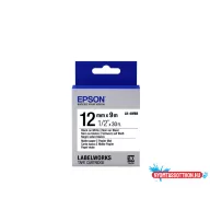 Epson LK-4WBB Black/White 12mm szalag (9m)
