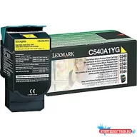   Lexmark C54x/X54x Return Toner Yellow 1.000 oldal (Eredeti) C540A1YG