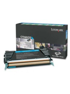 Lexmark C73x/X73x Cyan Toner Cartridge Standard (Eredeti)