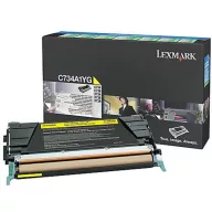   Lexmark C734/X734 toner Yellow 6.000 oldal C734A1YG (Eredeti)