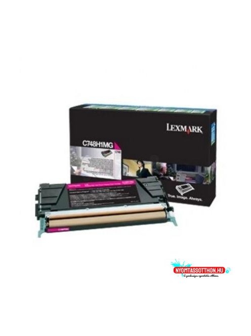 Lexmark C74x Magenta Toner Cartridge High Corpor (Eredeti)