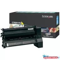   Lexmark C782/X782e Extra High Return Toner Yellow 15.000 oldal (Eredeti) C782X1YG