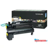   Lexmark C792 Extra High Return Toner Yellow 20.000 oldal (Eredeti) C792X1YG