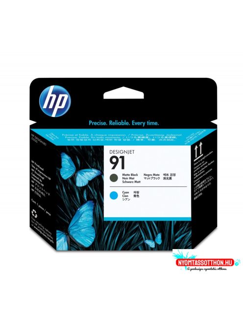 HP C9460A P.head M.Bk&Cyan No.91 (Eredeti)