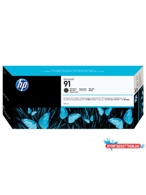 HP C9464A Patron Matt Black 775ml No.91 (Eredeti)