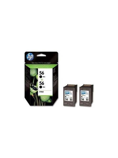 HP C9502A Patron Black 2-pack No.56 (Eredeti)