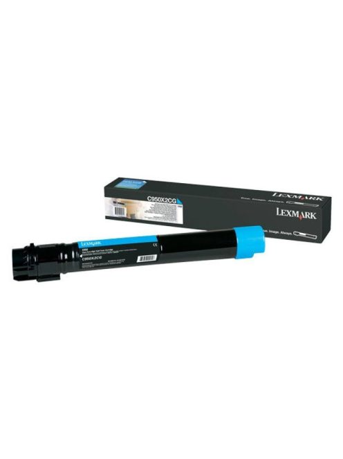 Lexmark C950 Cyan Toner Cartridge Extra High Reg (Eredeti)