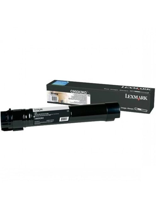 Lexmark C950 Black Toner Cartridge Extra High Re (Eredeti)