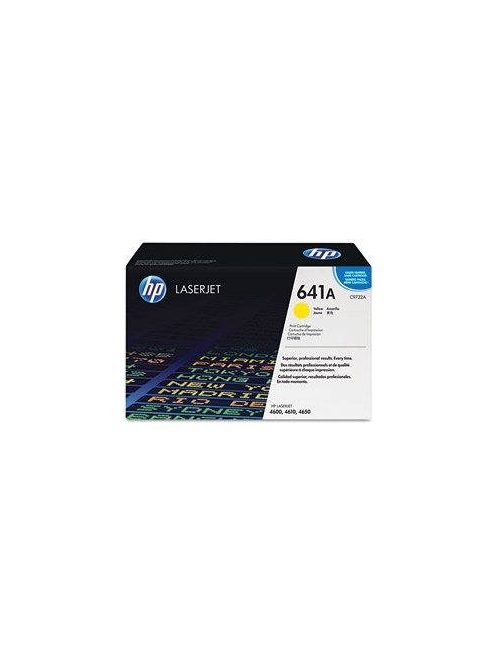 HP C9722A Toner Yellow 8.000 oldal No.641A (Eredeti)