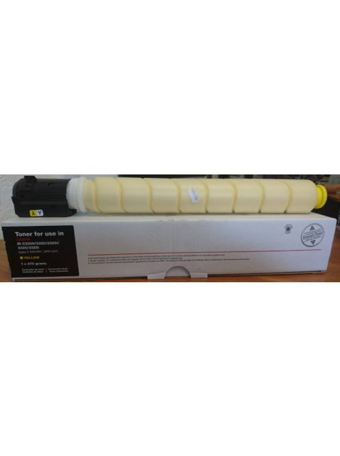 CANON IRC3320 toner yellow (utángyártott)