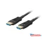 Lanberg CA-HDMI-30FB-0100-BK HDMI 2.1 apa-apa fekete aktív optikai AOC kábel 10m