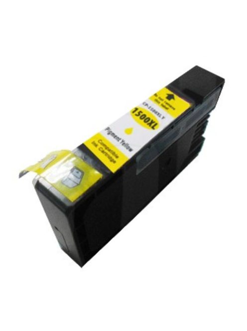Canon PGI-1500 yellow utángyártott tintapatron (chipes) (db)