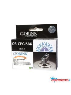 Canon BCI15 tintapatron black ORINK (utángyártott)