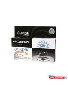 Canon CLI551XL tintapatron black ORINK (utángyártott)