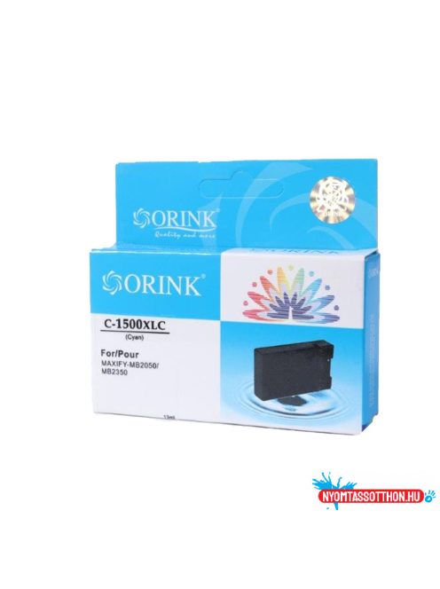 Canon PGI1500XL tintapatron cyan ORINK (utángyártott)