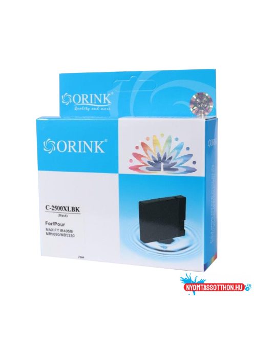 Canon PGI2500XL tintapatron black ORINK (utángyártott)