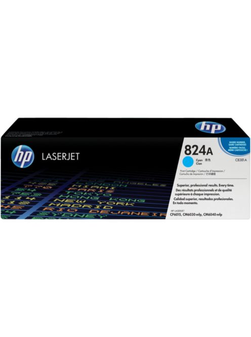 HP CB381A Toner Cyan 21.000 oldal No.824A (Eredeti)