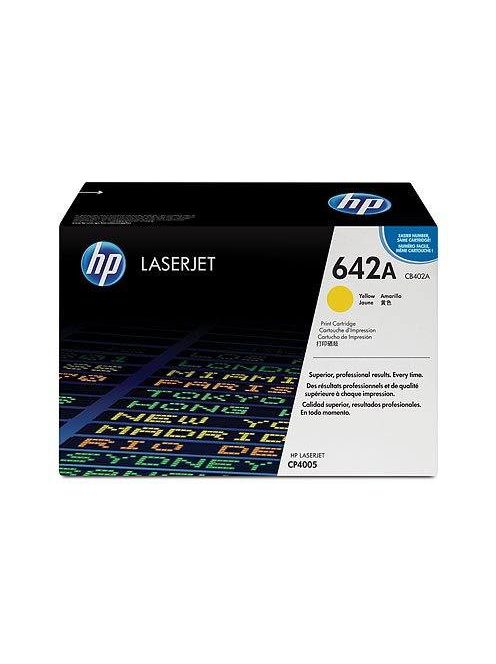 HP CB402A Toner Yellow 7.500 oldal No.642A (Eredeti)