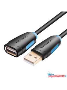   Vention USB-A 2.0/M -> USB-A 2.0/F 2m (hossz, PVC), kábel