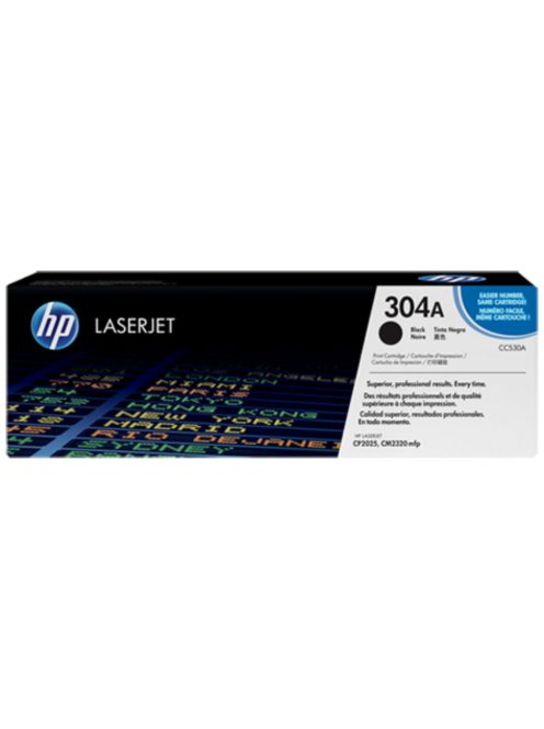 HP CC530A Toner Black 3.500 oldal No.304A (Eredeti)