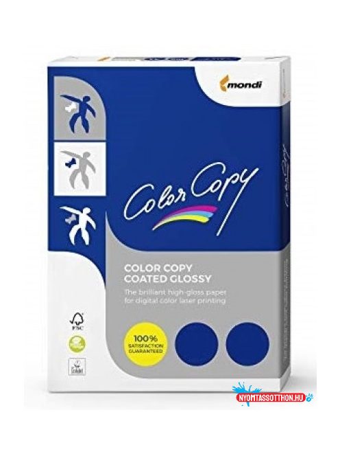 Color Copy Coated glossy A4 mázolt fényes digitális nyomtatópapír135g. 250 ív/csomag