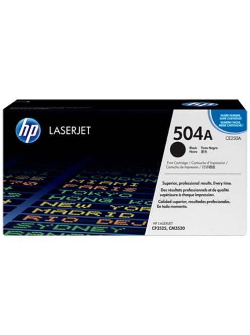 HP CE250A Toner Black 5.000 oldal No.504A (Eredeti)