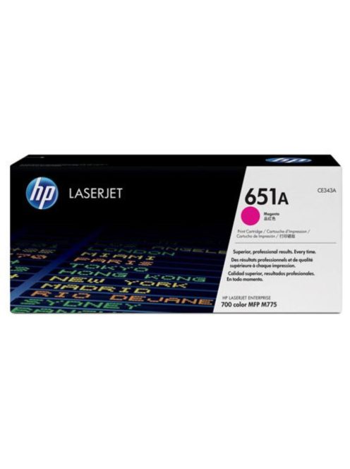 HP CE343A Toner Magenta 16.000 oldal No.651A (Eredeti)