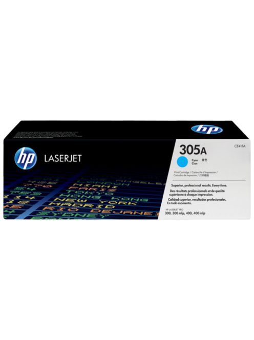 HP CE411A Toner Cyan 2.600 oldal No.305A (Eredeti)