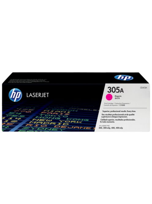 HP CE413A Toner Magenta 2.600 oldal No.305A (Eredeti)